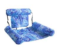 Galleggianti per Adulti - Poltrona Gonfiabile Portatile - Zattera Gonfiabile Pieghevole Giocattolo Acquatico per Spiaggia Giardino Fiume Lago Vacanza All Aperto Campeggio Lato Piscina