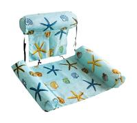 Galleggianti per Adulti - Poltrona Gonfiabile Portatile - Zattera Gonfiabile Pieghevole Giocattolo Acquatico per Spiaggia Giardino Fiume Lago Vacanza All Aperto Campeggio Lato Piscina