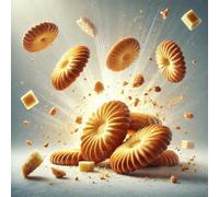 Galleta danesa de mantequilla - Danish Butter Cookies aroma concentrado - Vegano - Sasami - 100ml