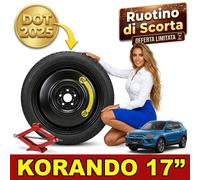 Radar Galleta de repuesto Kgm Korando 17" 5 agujeros (5x112) DOT 2025 Gato Cric Nuevo