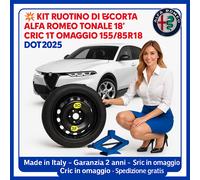 Galleta De Reserva Alfa Romeo Tonale R18 5 Agujeros Gato 1T DOT25