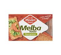 Galleta multigrano | Van der Meulen | Melba Toast Meerganen | Peso total 120 gramos