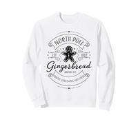 Galleta navideña Divertida para Hornear Pan de Jengibre del Polo Norte Sudadera