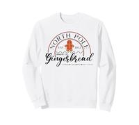 Galleta navideña Divertida para Hornear Pan de Jengibre del Polo Norte Sudadera