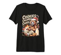 Galletas Calorías Y Caos Cozy Christmas Camiseta Premium