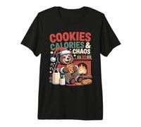 Galletas Calorías Y Caos Cozy Christmas Camiseta Premium