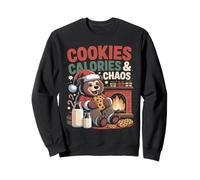 Galletas Calorías Y Caos Cozy Christmas Sudadera