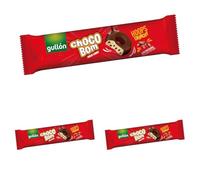 Galletas Choco Bom Hoops Chocolate con Leche 128g (Paquete de 3)