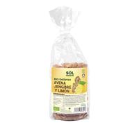 Sol Natural Galletas de Avena Jengibre y Limón Bio 200 g