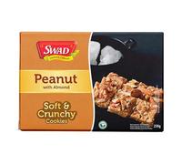 Galletas de cacahuete con almendras Swad 250 g - Textura suave y crujiente - pack de 2 unidades