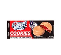Galletas de Cacahuete con mermelada de fresa 128g Dumon