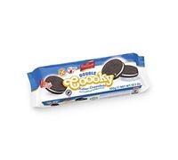 Galletas de Chocolate y Vainilla - Sándwich Relleno con Crema de Vainilla - Snack Sin Gluten y Sin Lactosa - Double Coooky 300g - Coppenrath