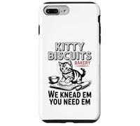 Galletas de gatito Panadería We Knead Em You Need Em Funny Baking Carcasa para iPhone 7 Plus/8 Plus