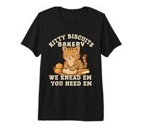 Galletas de Gatito Panadería We Knead Em You Need Em Hornear Camiseta Premium