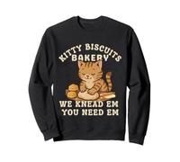 Galletas de gatito Panadería We Knead Em You Need Em Hornear Sudadera