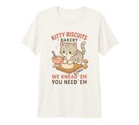 Galletas de Gatito We Knead Em You Need Em Cat Baking Lover Camiseta Premium
