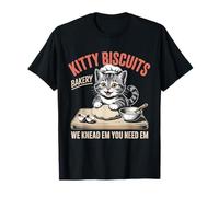 Galletas de Gato para Hornear Gatitos We Knead Em You Need Em Baker Camiseta