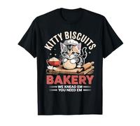 Galletas de Gato para Hornear Gatitos We Knead Em You Need Em Baker Camiseta