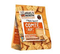 Galletas de mantequilla MICHEL & AUGUSTIN con queso Comte y pimienta, 100 g