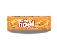 Galletas de Queso y Mantequilla, Pack de 4 Unidades (3 Tacos por Paquete), Galletas de Sal Crujientes Enriquecidas con Vitaminas, Calcio y Hierro - Saltín Noel - Tradición Colombiana - 1540g - NEXU