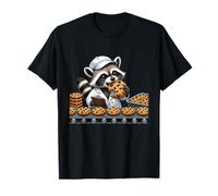 Galletas Divertidas con chispas de Chocolate Comiendo Mapache Camiseta