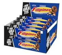 Galletas Filipinos Choco Leche- 93gr + 35gr GRATIS - Con auténtico chocolate con leche