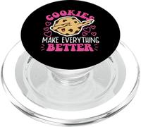 Galletas Hacer Todo Mejor Dabbing Galleta De Chocolate PopSockets PopGrip para MagSafe