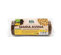 Galletas Maria de Avena con chips chocolate sin gluten bio 200g Sol Natural