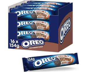 Galletas OREO Rodillo en caja de 16 ud de 154 gr - Oreo Original, Golden, Brownie, Doble Crema, Remix Caramelo, Remix Frambuesa - Descubre toda la gama de Oreo en paquetes individuales de 154 gr