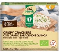 Galletas orgánicas sin gluten de trigo sarraceno y quinoa 120 g