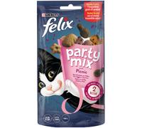 Galletas para gatos Felix Party Mix Picnic Mix | 8 x 60 g