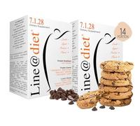 GALLETAS PROTEICAS | 14 COOKIES con pepitas de chocolate | 25% de proteína | Snack de ajuste