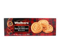 Galletas Redondas De Mantequilla 5.3 Oz (Caja De 12) De Walkers