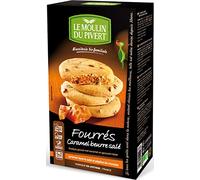 Galletas rellenas de caramelo al punto de sal Le Moulin du pivert 175g