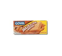 Galletas Wafer Rellenas de Dulce de Leche - Pack de 6 Paquetes de 140g - Snack Crujiente Tradicional Latino para Meriendas y Compartir - Goya - NEXU