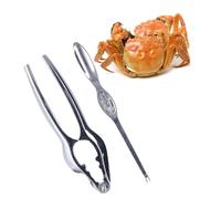 Galletas y herramientas de cangrejo, juego de herramientas para galletas de mariscos, utensilio para patas de cangrejo de acero inoxidable, utensilio para comer fácil de usar para