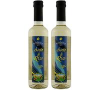 Galletti - Vinagre de Arroz | Ideal para Sushi, Ensaladas y Verduras (2 x 500ml)