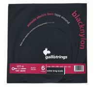 "Galli Strings G77-6 Black Nylon Bass 36"""