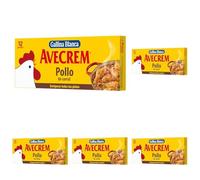 GALLINA BLANCA Avecrem Caldo de Pollo | Elaborado con Pollo de Corral, Verduras Variadas y Aceite de Oliva Virgen Extra. Bajo en Grasa, Sin Gluten, Sin Conservantes, Sin Colorantes - 12 Pastillas