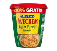 Gallina Blanca · Avecrem Sazonador de Ajo y Perejil · Enriquece todos tus platos · 143 gramos
