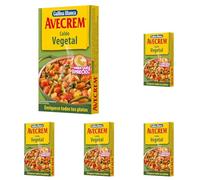 Gallina Blanca Avecrem Vegetal Estuche, 8 Pastillas (Paquete de 5)