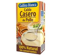 GALLINA BLANCA Caldo Casero de Pollo con Verduras 100% Natural | Sin Conservantes - 500 mililitro, 1 (Paquete de 6)