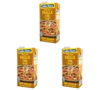 Gallina Blanca Caldo para Paella Mixta, 1L (Paquete de 3)