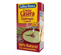 GALLINA BLANCA: Crema Casera de Espárragos con Jamón 100% Natural Gallina Blanca 500 ml