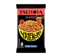 GALLINA BLANCA Fideos Orientales YAKISOBA Classic | Preparado de Noodles Orientales. Receta Japonesa con Verduras y Salsa Oriental. Fácil y Rápido: Listo en 3 Minutos - Sobre de 93g, 1 ración