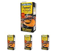 Gallina Blanca Fumet de Pescado de Roca y Marisco, 1L (Paquete de 4)