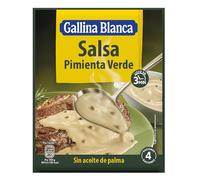 Gallina Blanca Salsa Pimienta Verde, 50g (Paquete de 6)