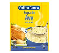 Gallina Blanca Sopa de Ave con Arroz, 80g