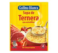 Gallina Blanca Sopa de Ternera con Estrellitas, 74g