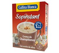 Gallina Blanca Sopinstant Crema de Champiñones con Picatostes, 58.5 Gramos